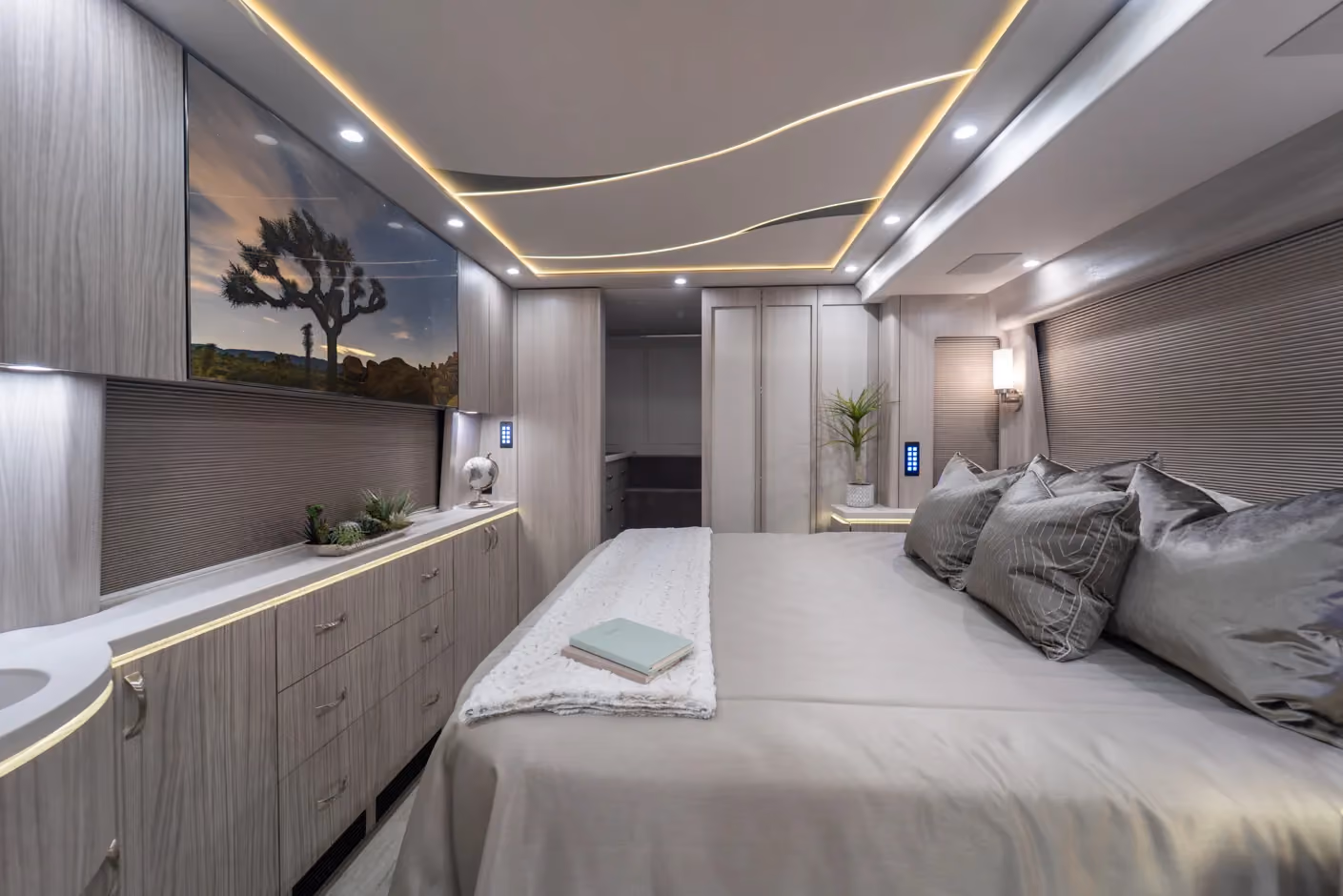 Interior of Marathon Coach #1405 | Luxury Motorcoach for Sale
