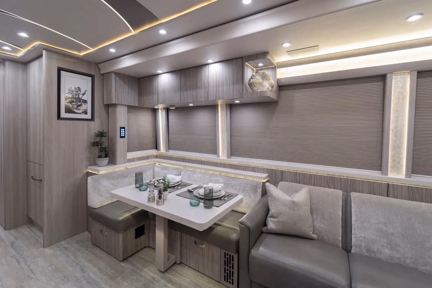 Interior of Marathon Coach #1405 | Luxury Motorcoach for Sale