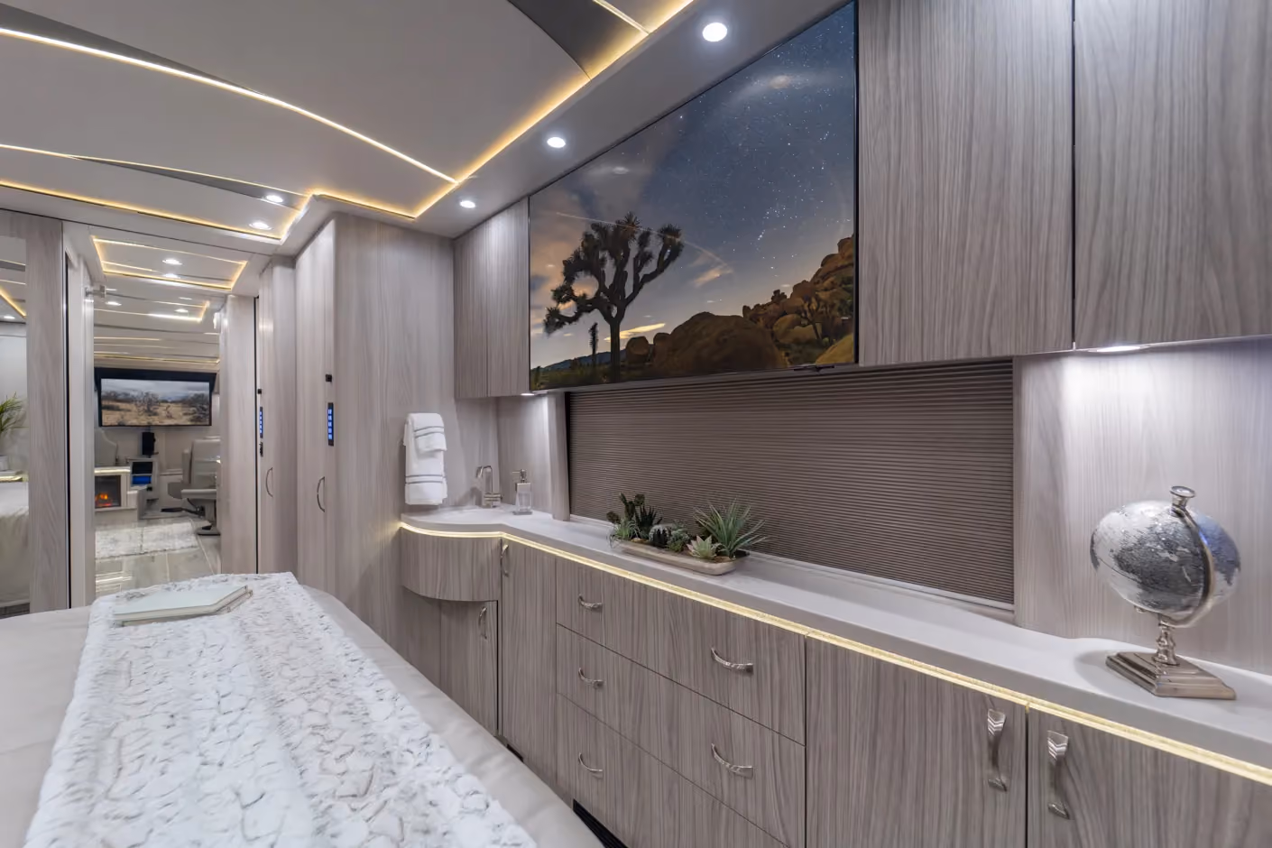 Interior of Marathon Coach #1405 | Luxury Motorcoach for Sale
