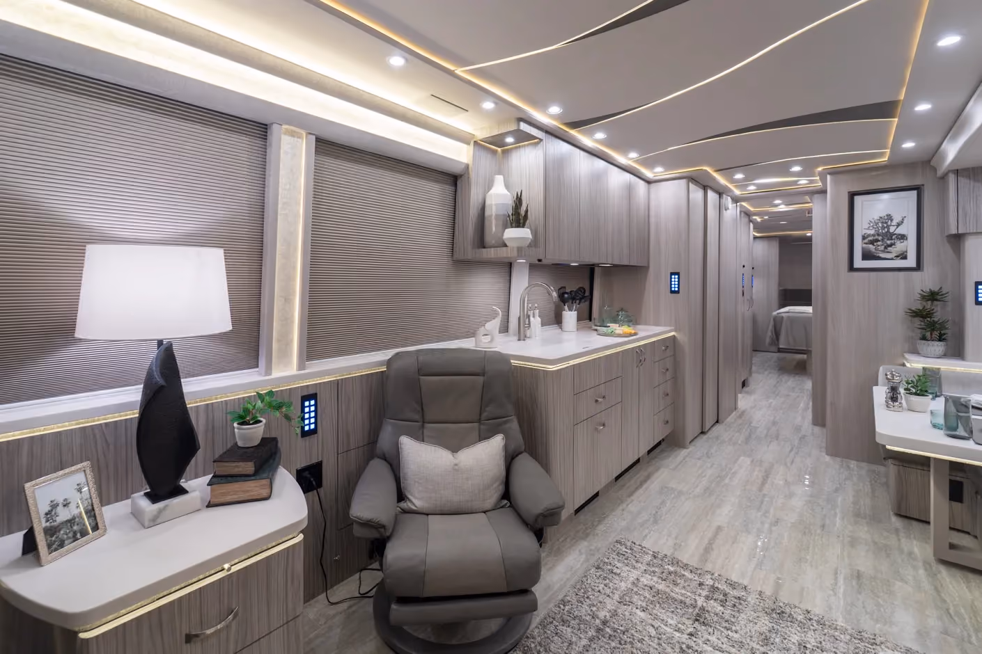 Interior of Marathon Coach #1405