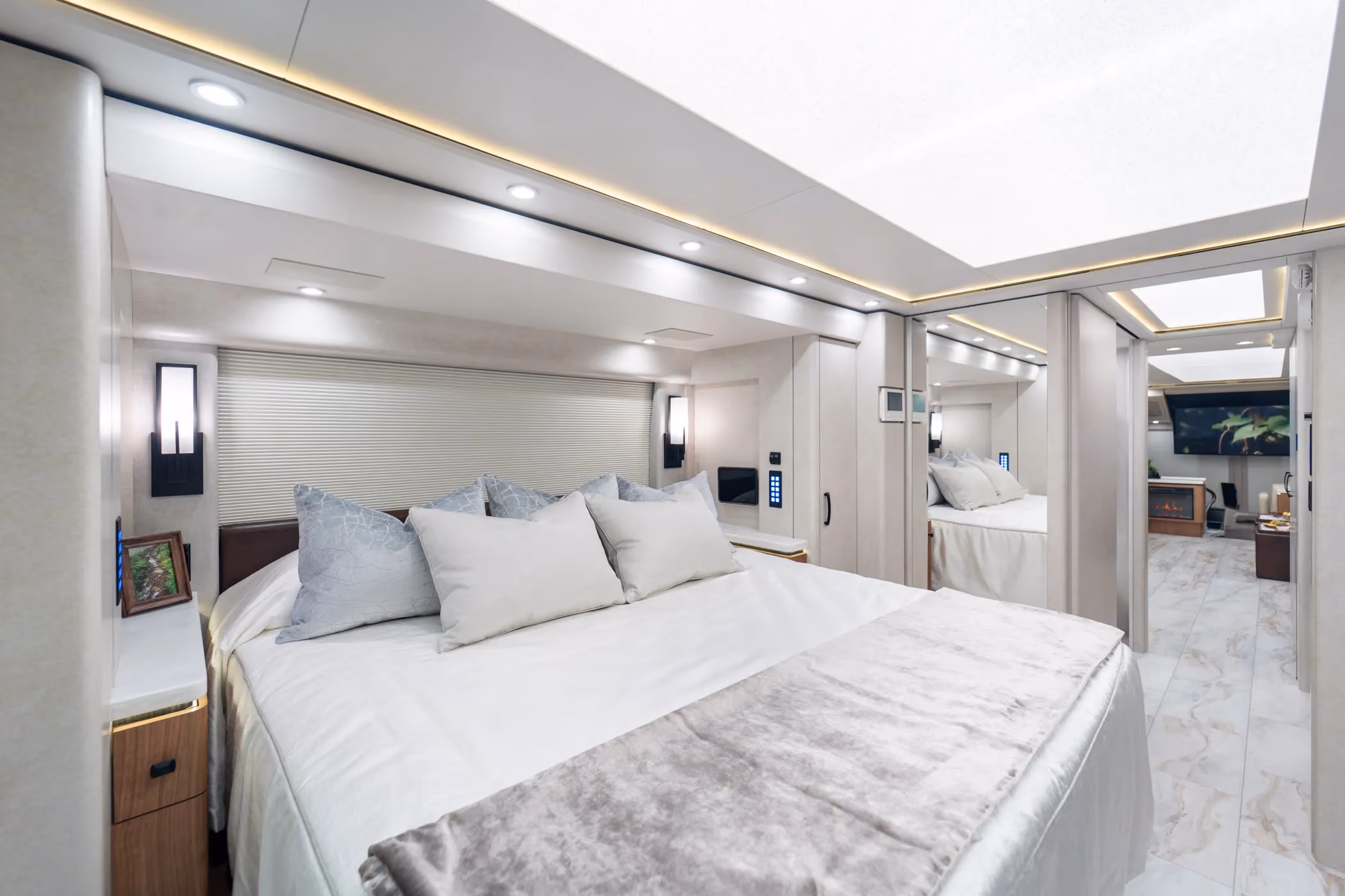 Interior of Marathon Coach #1407 | Luxury Motorcoach for Sale
