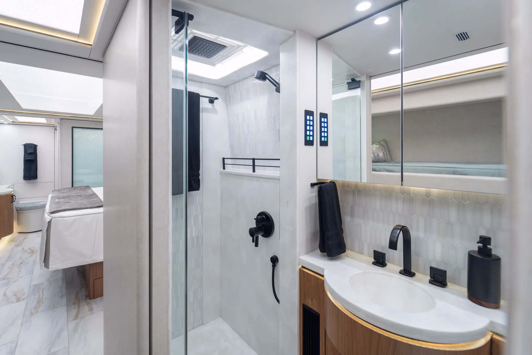 Interior of Marathon Coach #1407 | Luxury Motorcoach for Sale