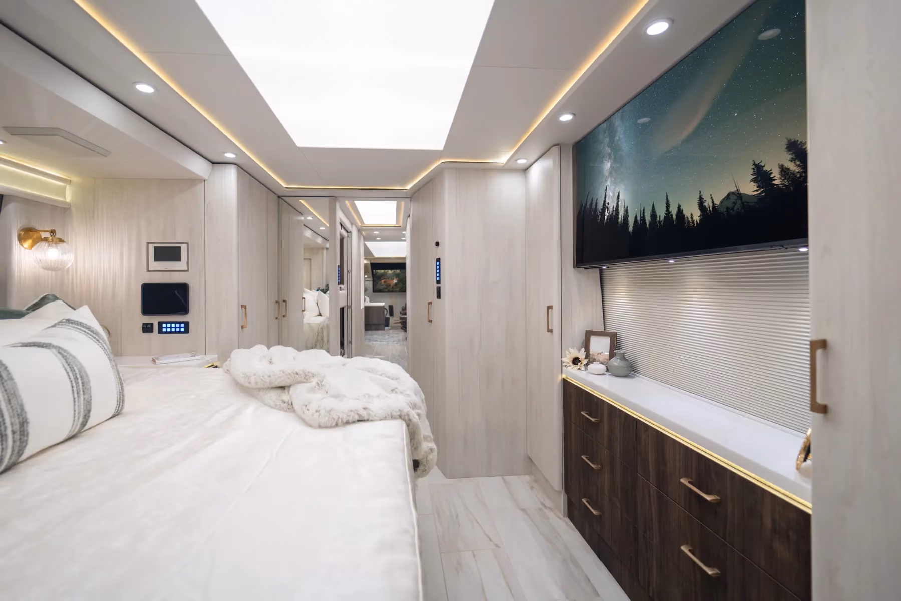 Interior of Marathon Coach #1408 | Luxury Motorcoach for Sale