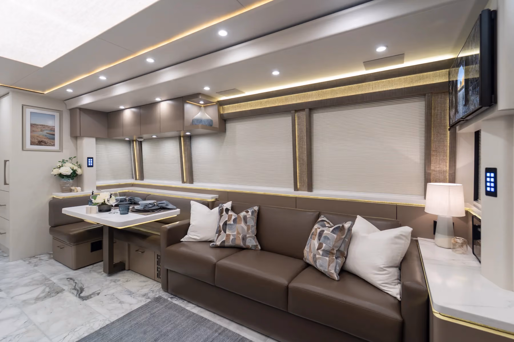 Interior of Marathon Coach #1412