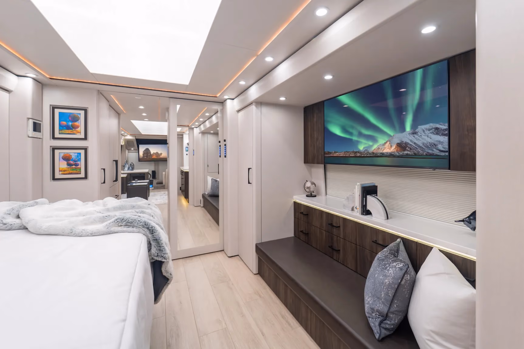 Interior of Marathon Coach #1413 | Luxury Motorcoach for Sale