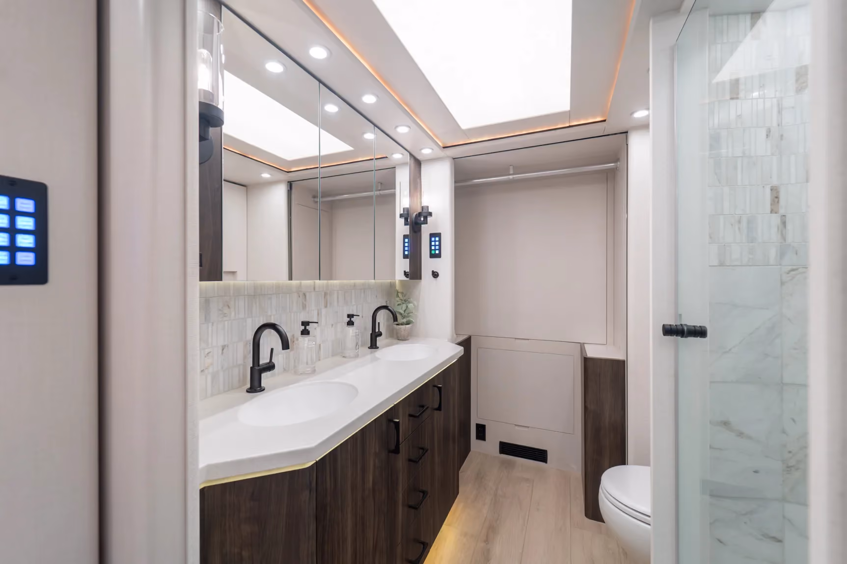 Interior of Marathon Coach #1413 | Luxury Motorcoach for Sale