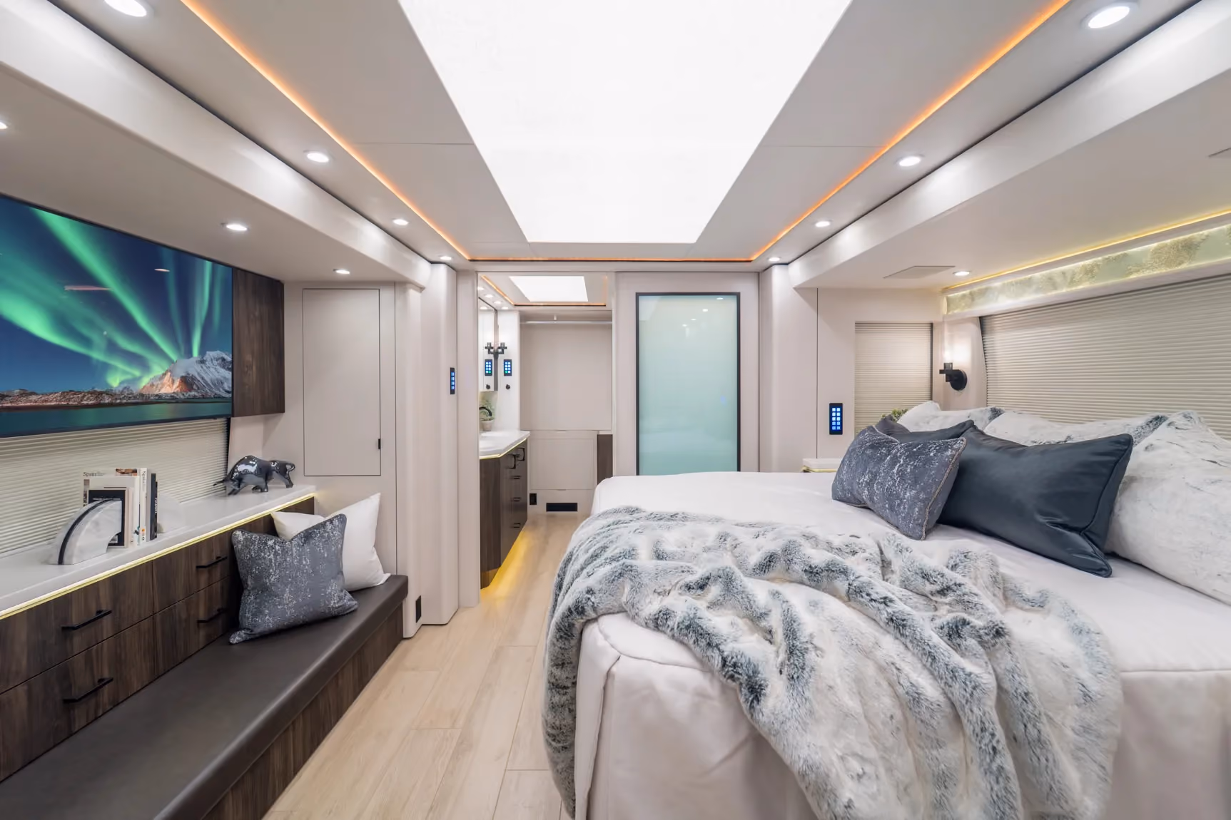 Interior of Marathon Coach #1413 | Luxury Motorcoach for Sale