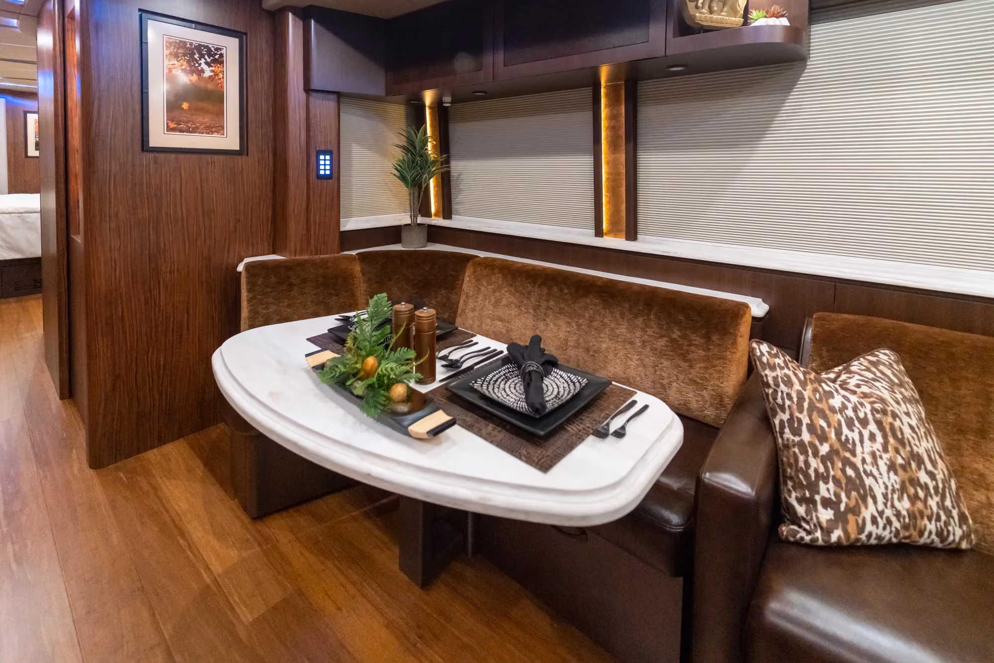 Interior of Marathon Coach #1371 | Luxury Motorcoach for Sale