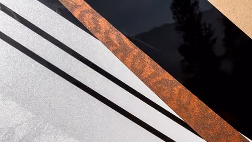Exterior paint on Marathon Coach 1219