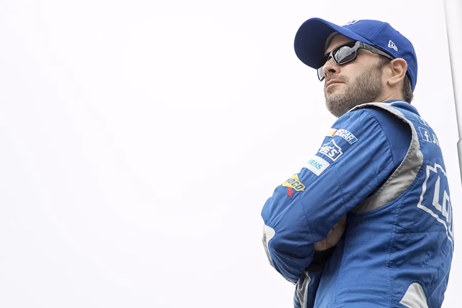 Marathon Owner Jimmie Johnson Completes Boston Marathon