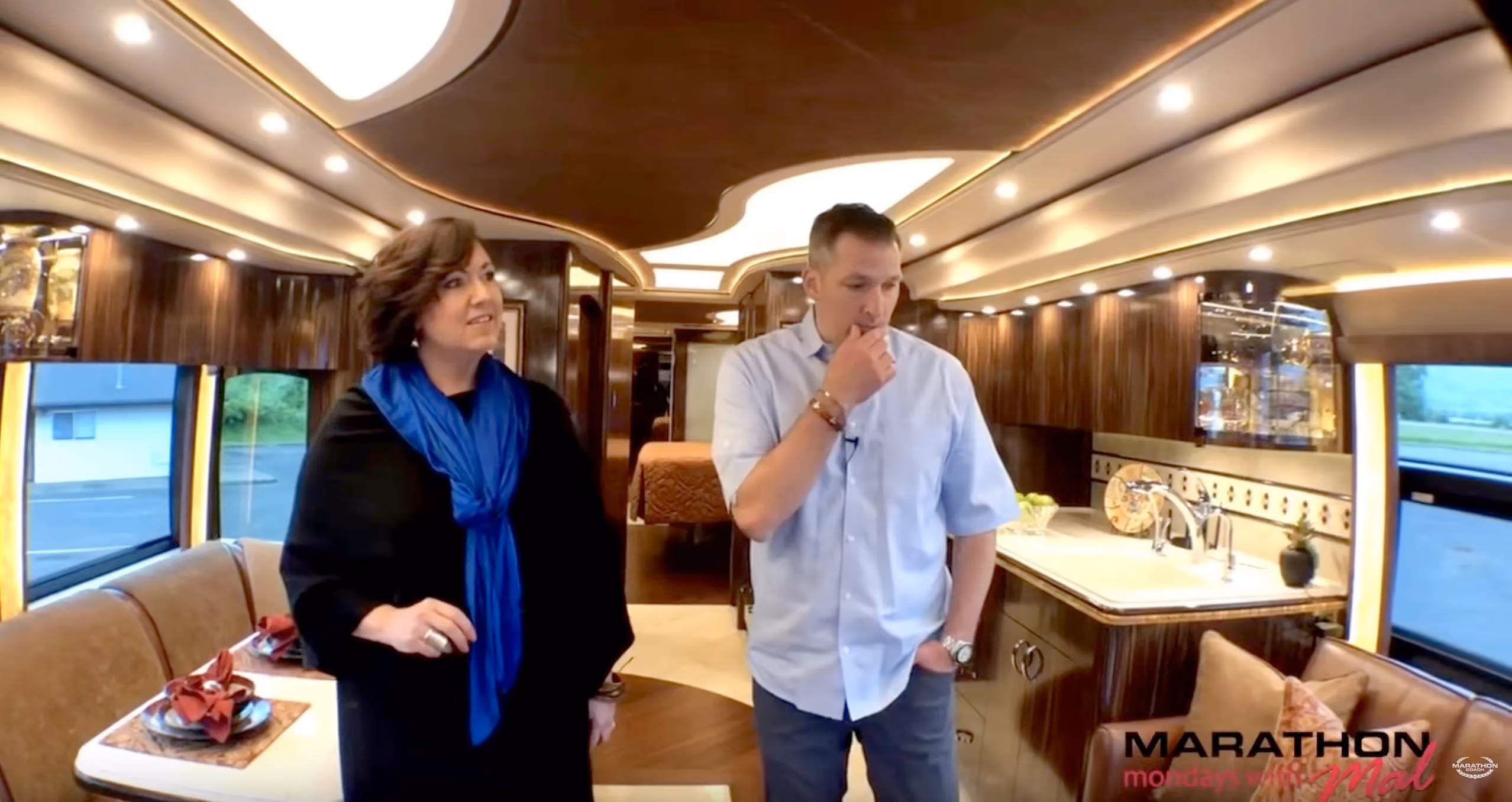 Revealed! Tour Luxury RV 1302. Marathon Mondays w/ Mal Ep.116