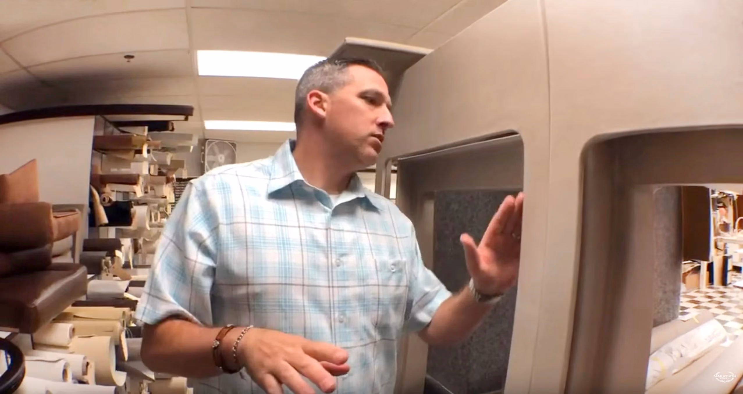 Upholstery in a Luxury Coach. Marathon Mondays w/ Mal Ep.126
