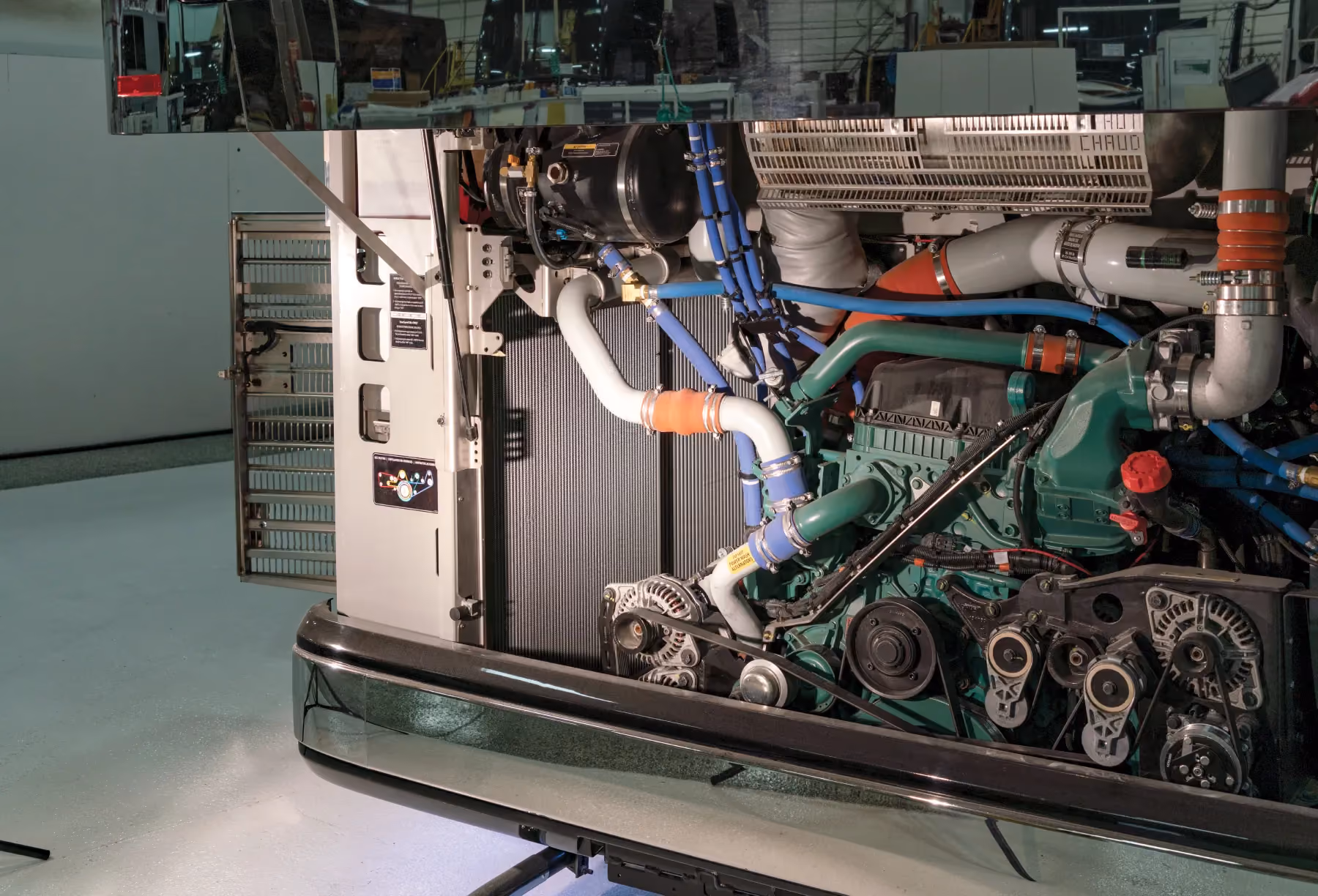 Giddy-Up: Increasing Your Horsepower with Prevost's New Electric Cooling Package
