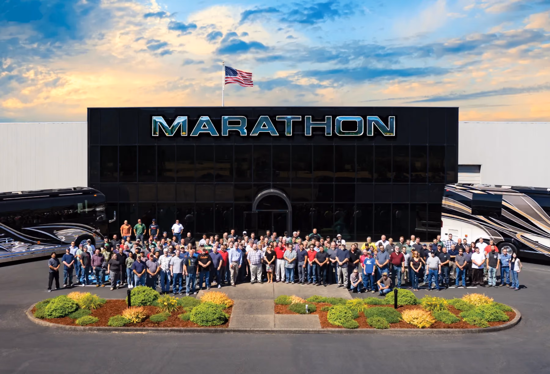 Marathon Coach Oregon: Headquarters and Factory