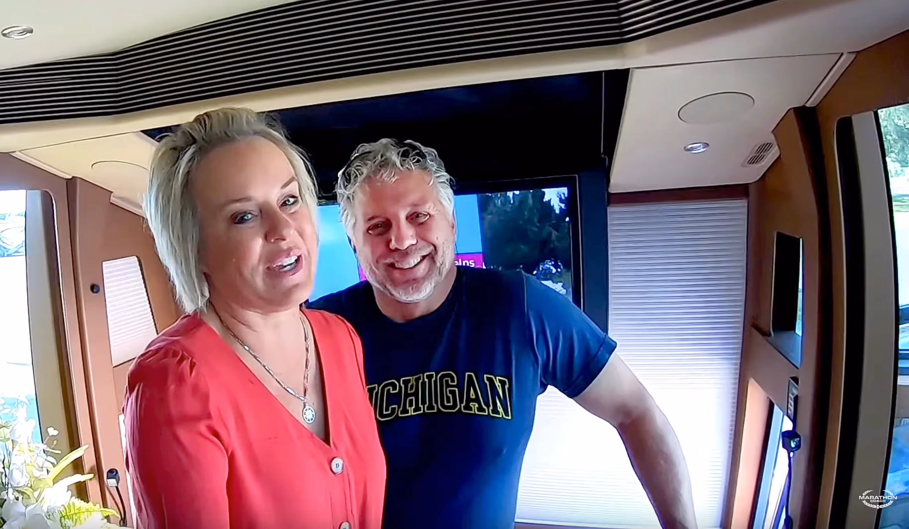 Randy and Dawn offering great tips on packing up your luxury RV
