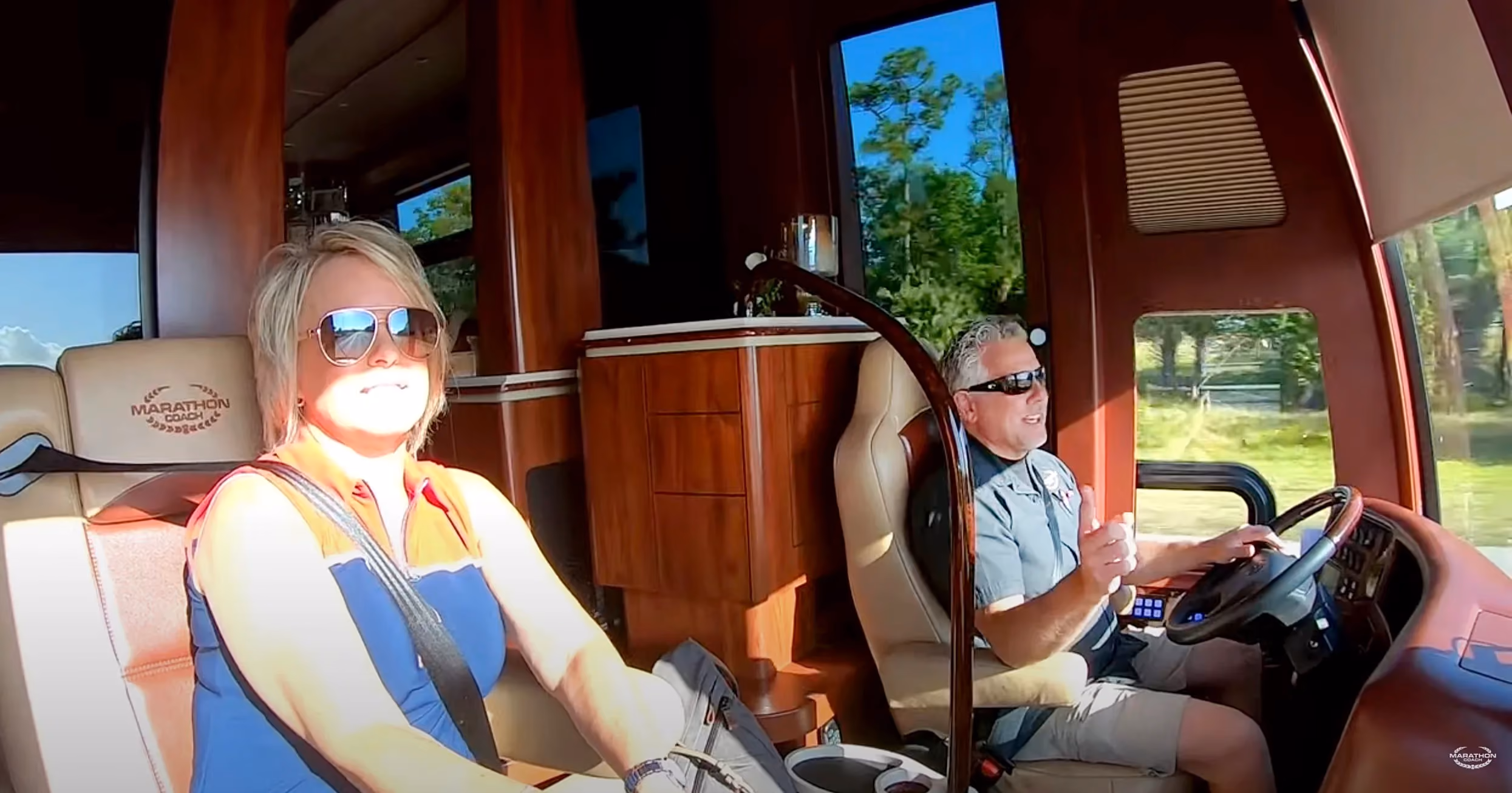 Luxury RV on the Road to Jupiter: Randy, Dawn and a Marathon Coach Ep.44