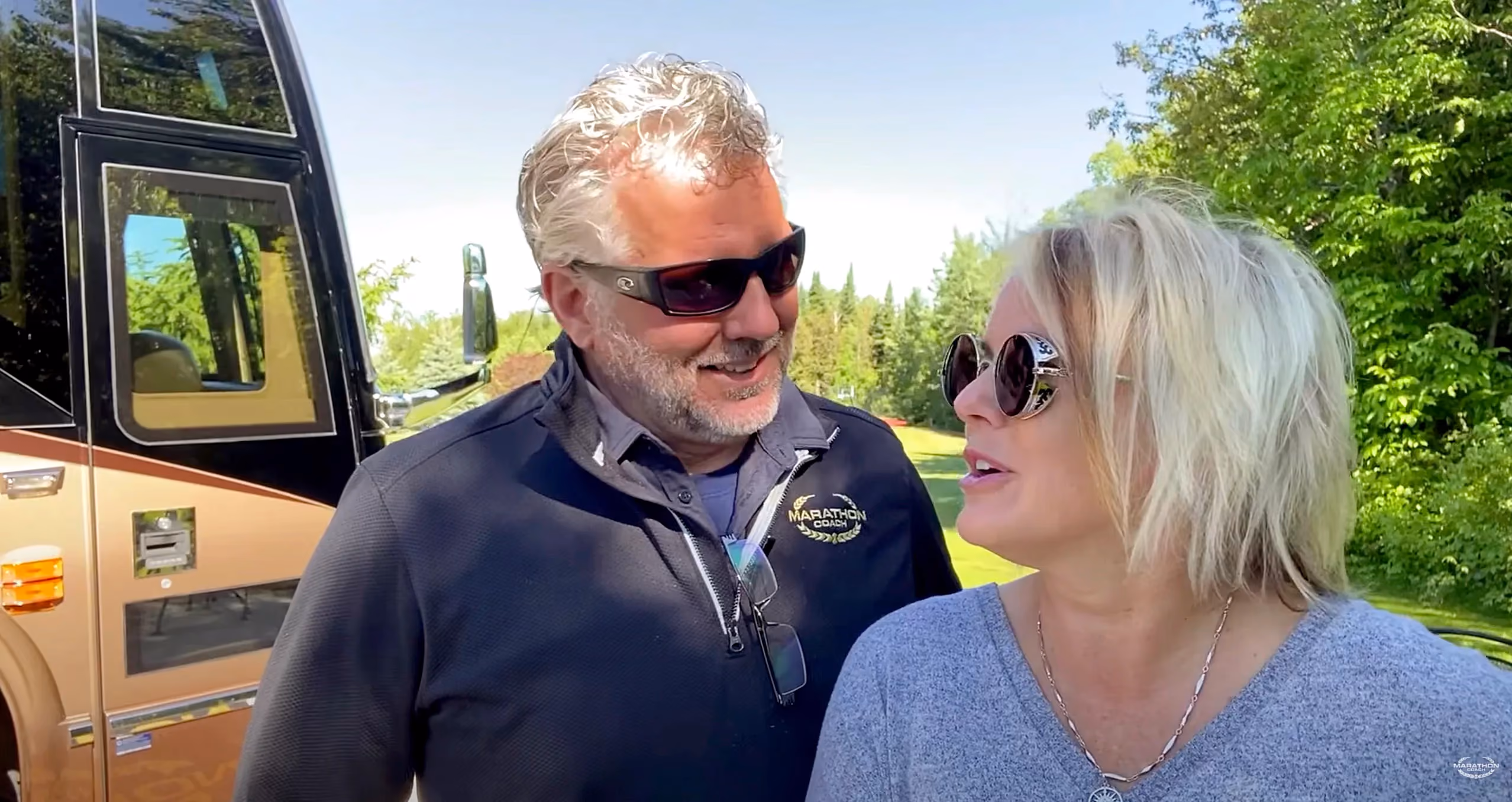 Luxury Coach Hearthside Grove (MI): Randy, Dawn and a Marathon Coach Ep.53