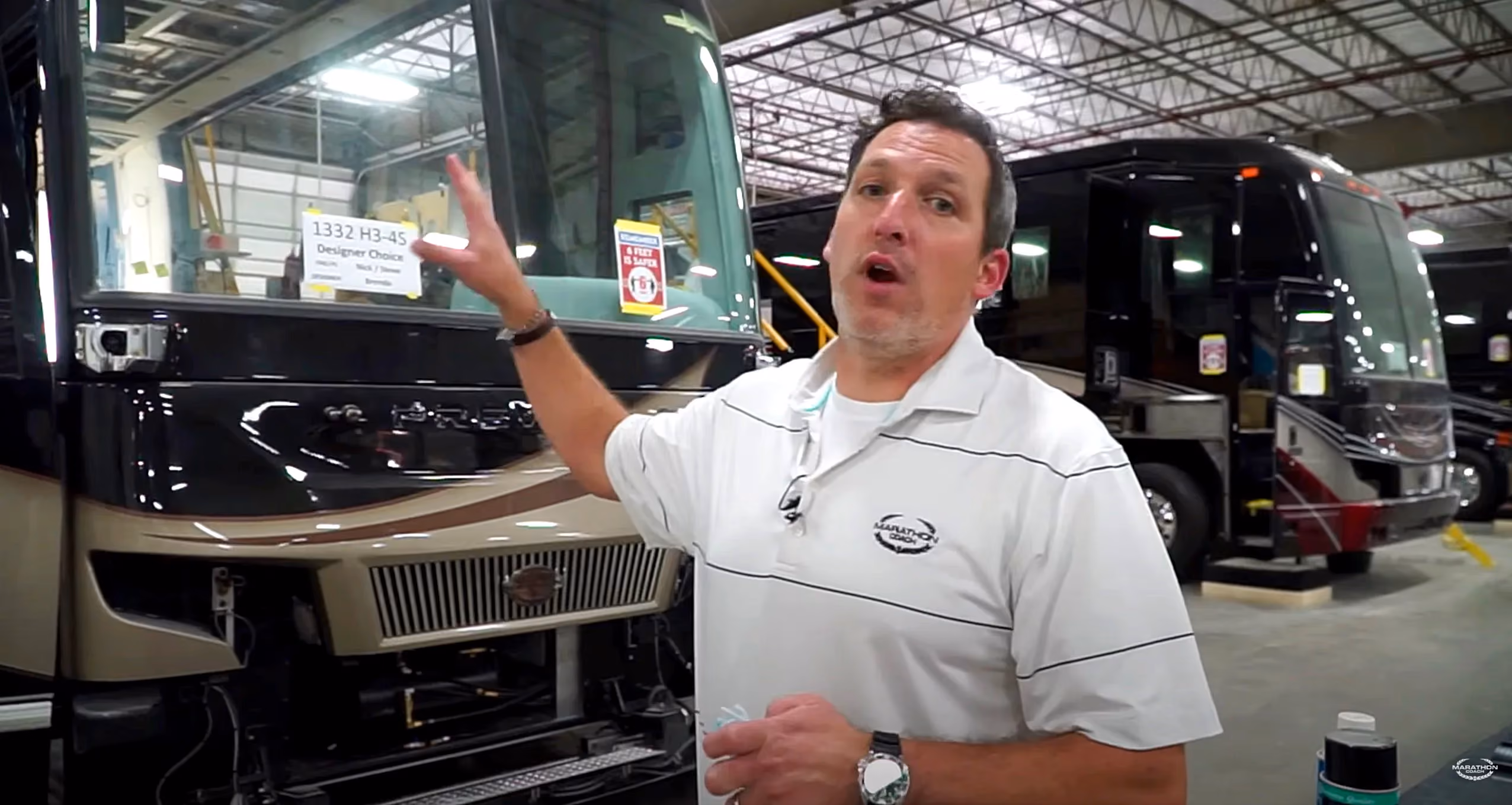 Luxury RV Factory Floor Tour. Marathon Mondays w/ Mal Ep.184