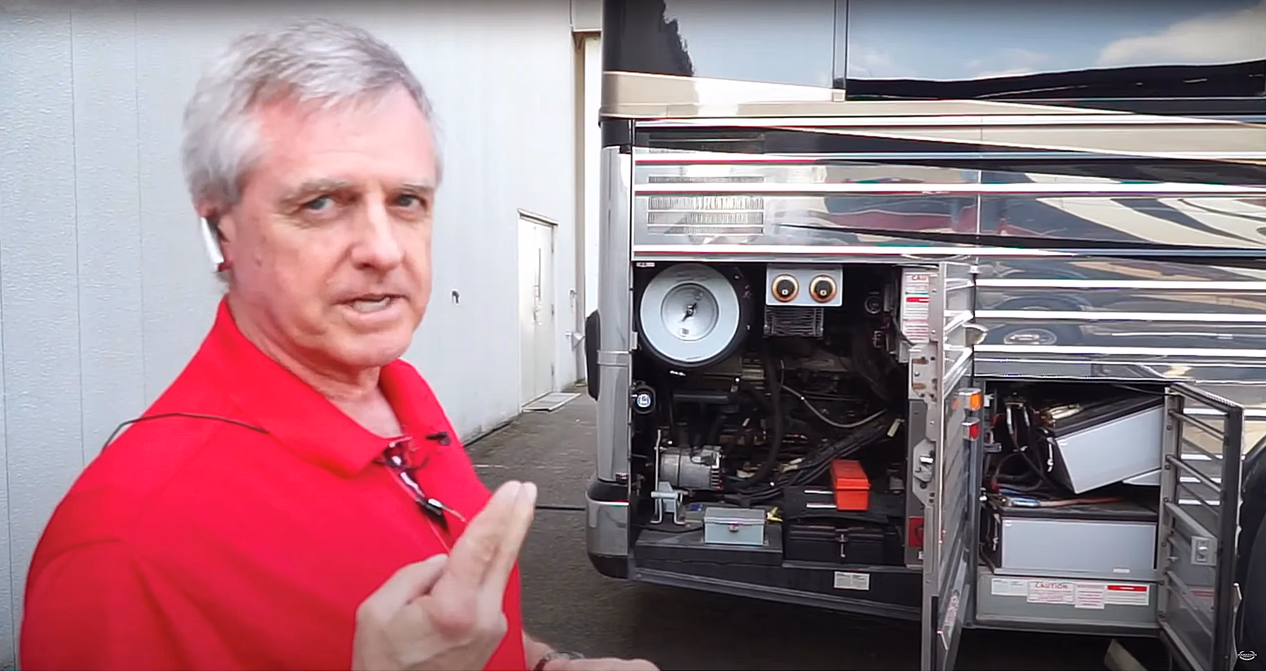 Dave Bash explaining Marathon’s Jump-Start System