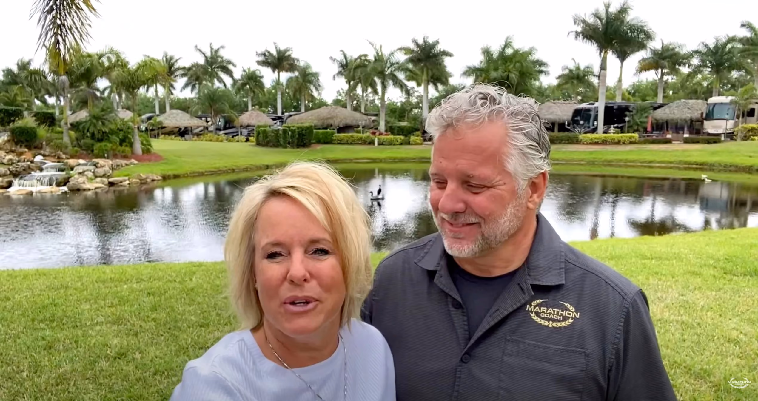 Hot Dogs and Luxury RVs (1332): Randy, Dawn and a Marathon Coach Ep.92