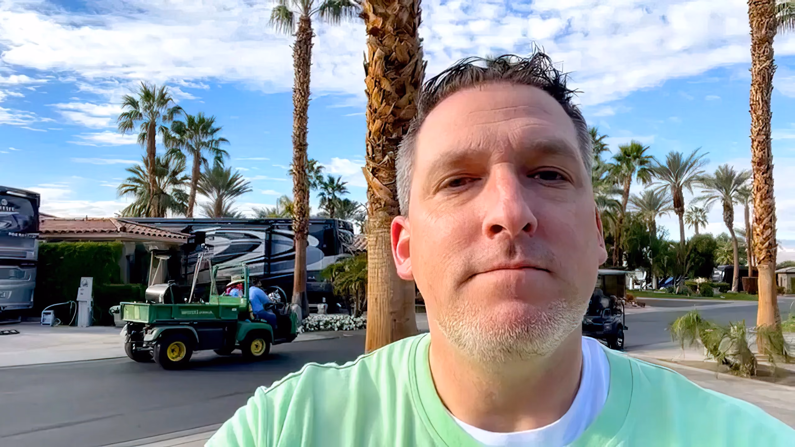 Mal Williams at Motorcoach Country Club in Indio, CA