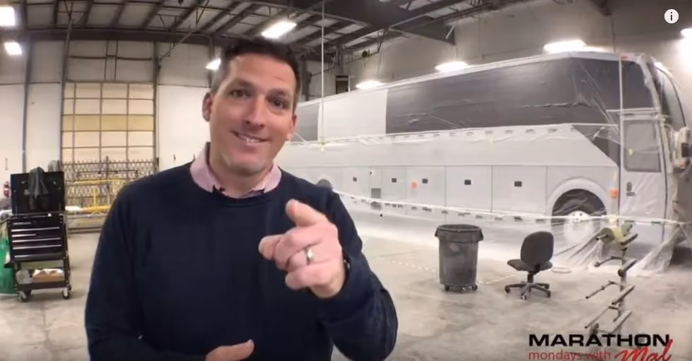 Paint Prep on a Luxury RV. Marathon Mondays with Mal: Ep.91