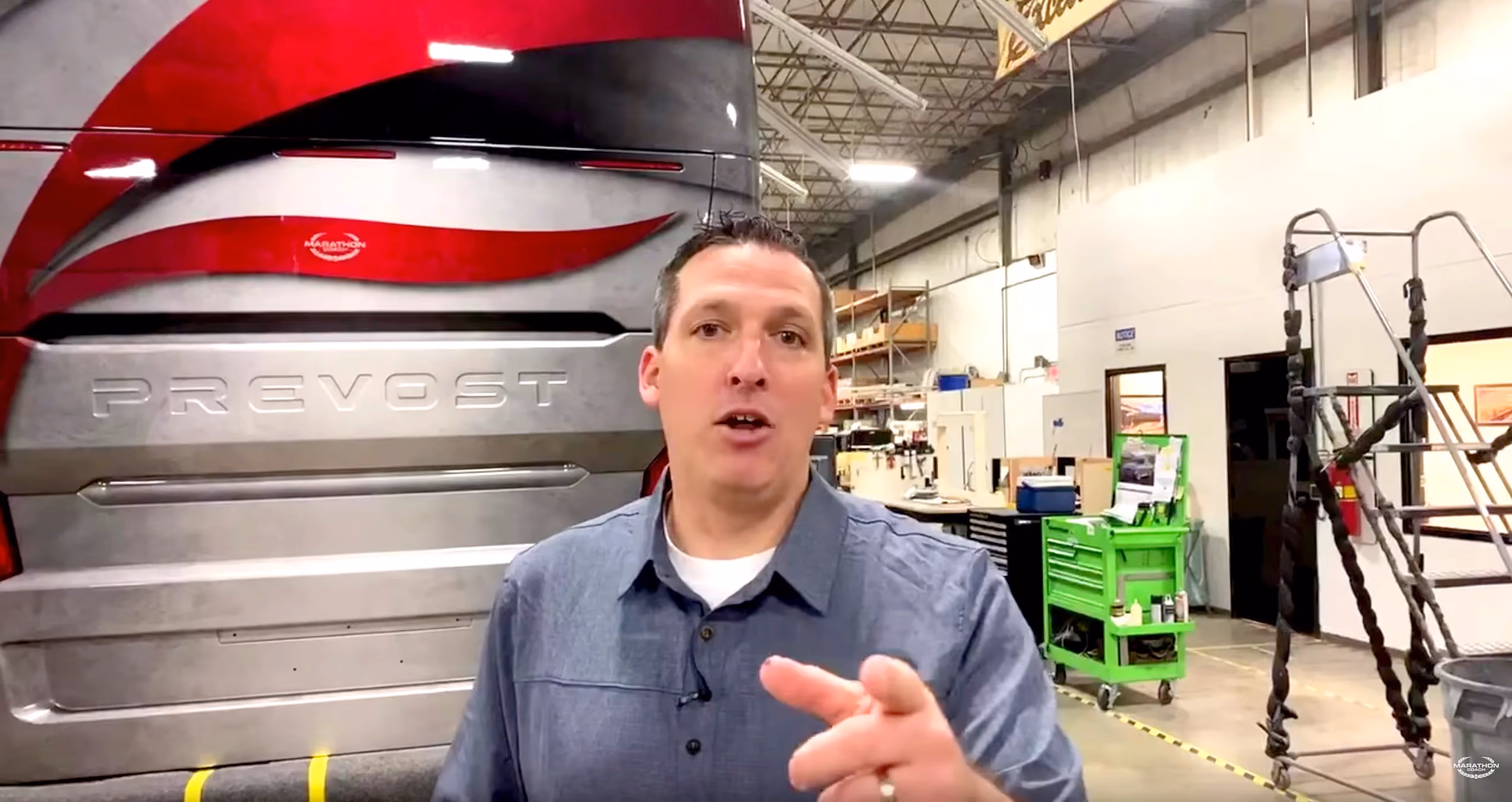 Luxury Coach Factory Floor. Marathon Mondays w/Mal Ep.158