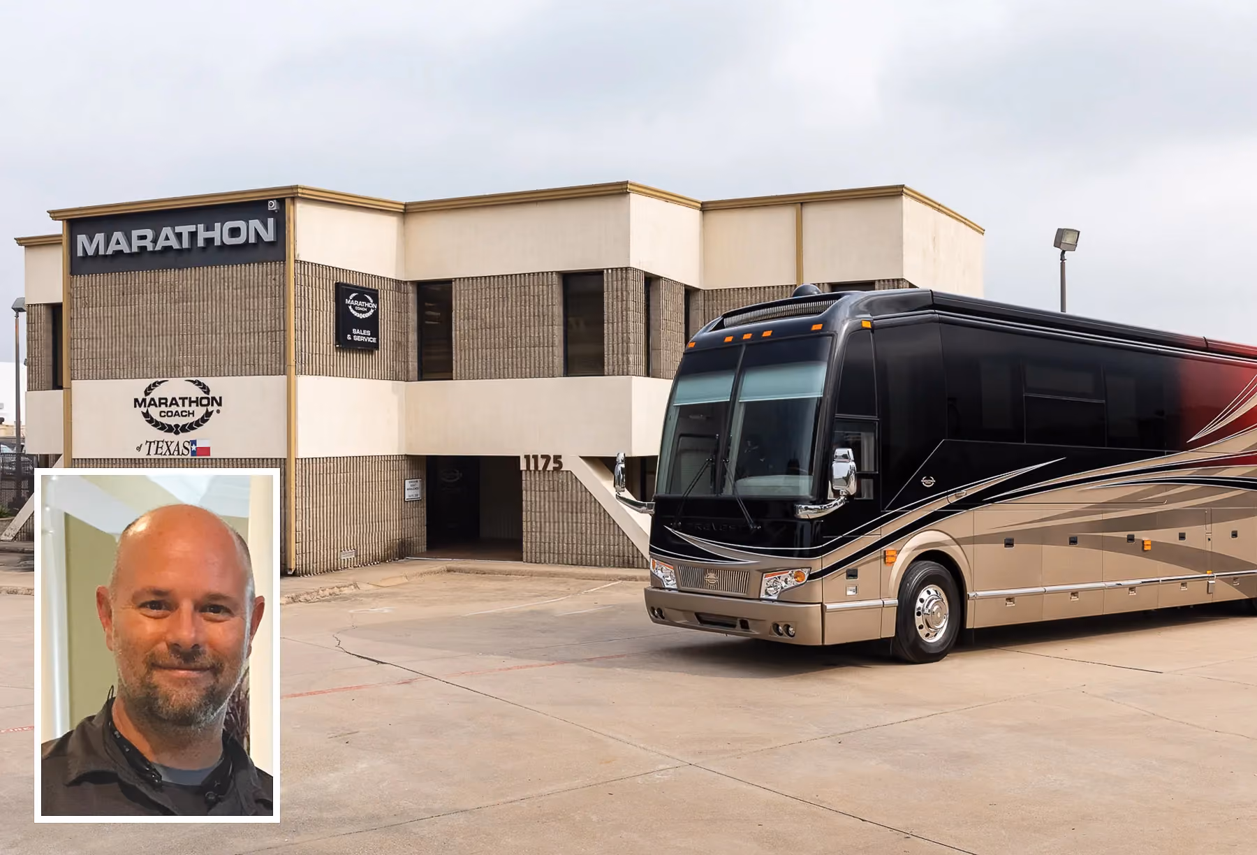 Marathon Coach Texas Service Manager - Chris Lewis