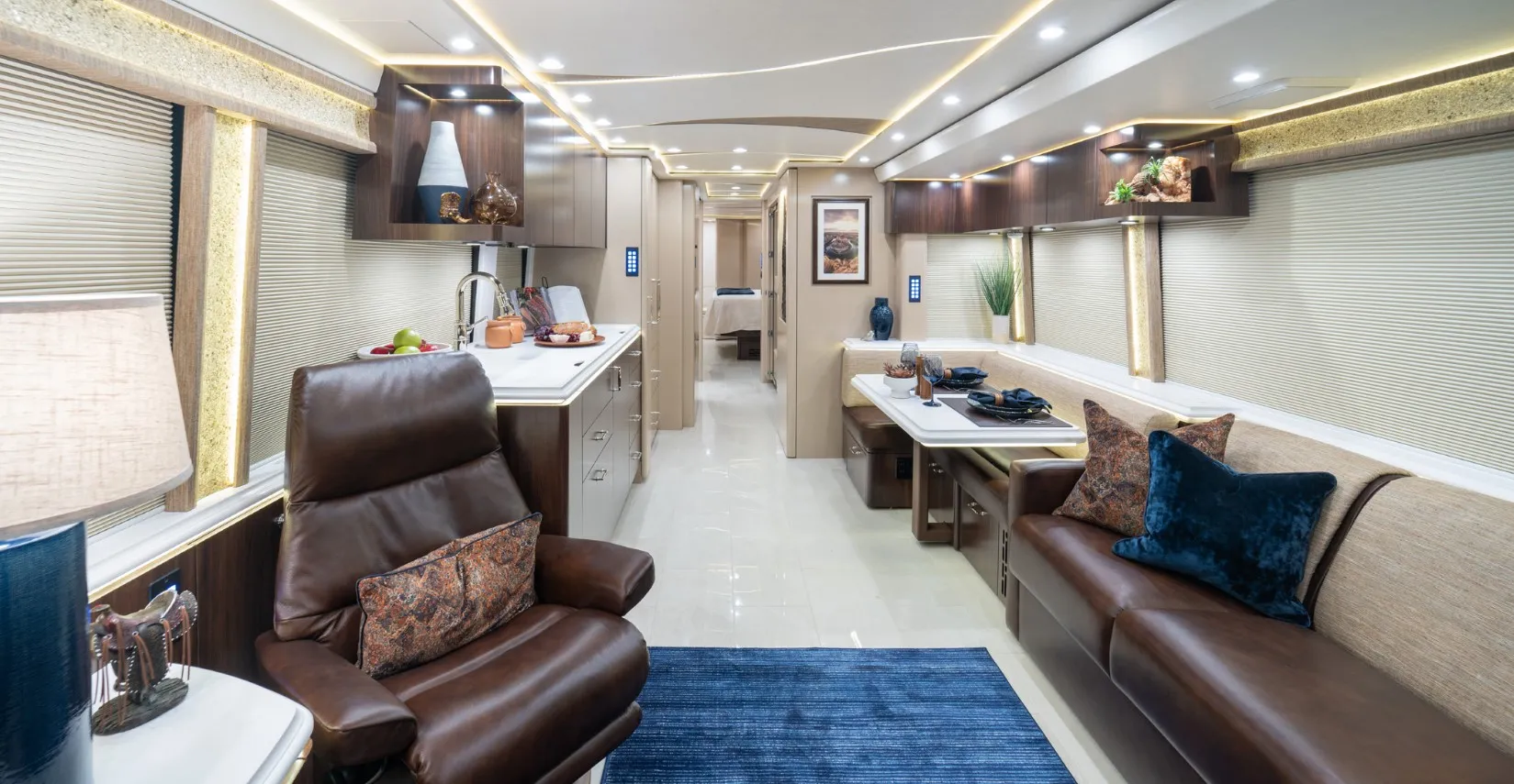 Interior of Luxury Marathon Coach 1388