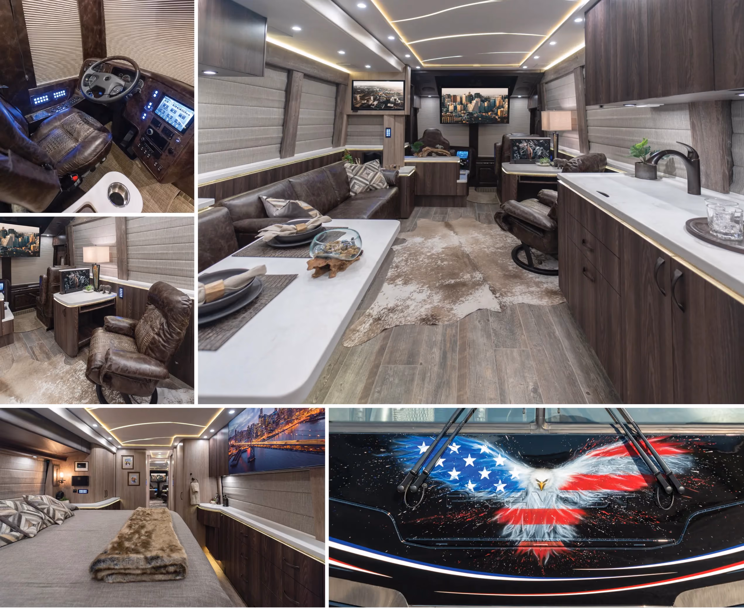 A photo collage of Marathon Coach #1366