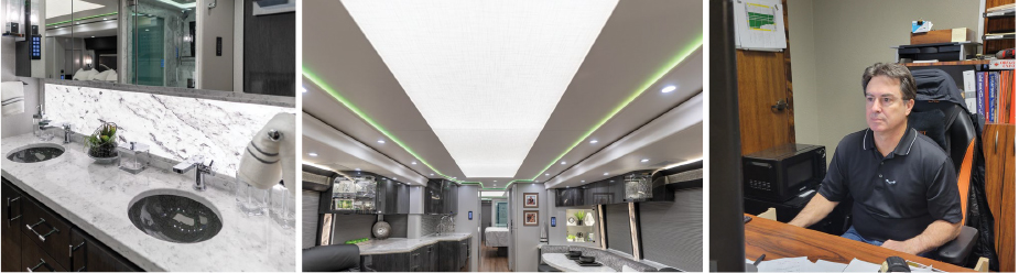 A photo collage of Marathon Coach's product development processes