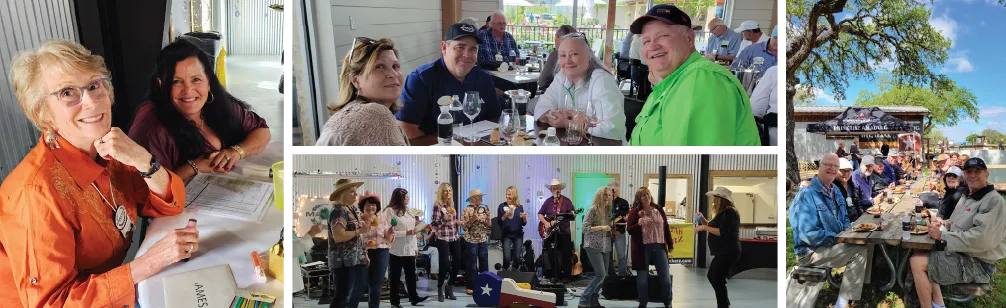 Marathon Coach Club members enjoying a day out in Texas