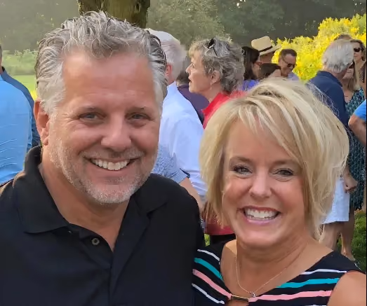 A photo of Randy Vanklompenberg and Dawn Prins