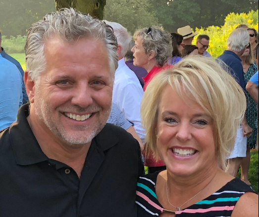 A photo of Randy Vanklompenberg and Dawn Prins