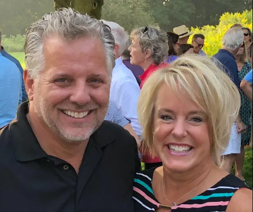 A photo of Randy Vanklompenberg and Dawn Prins