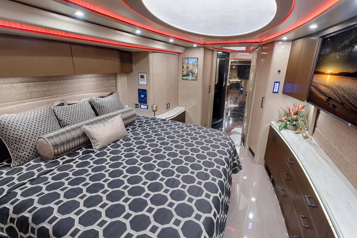 bed navy sized