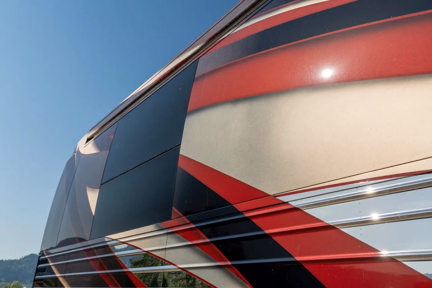 Exterior of Marathon Coach #1405 | Luxury Motorcoach for Sale