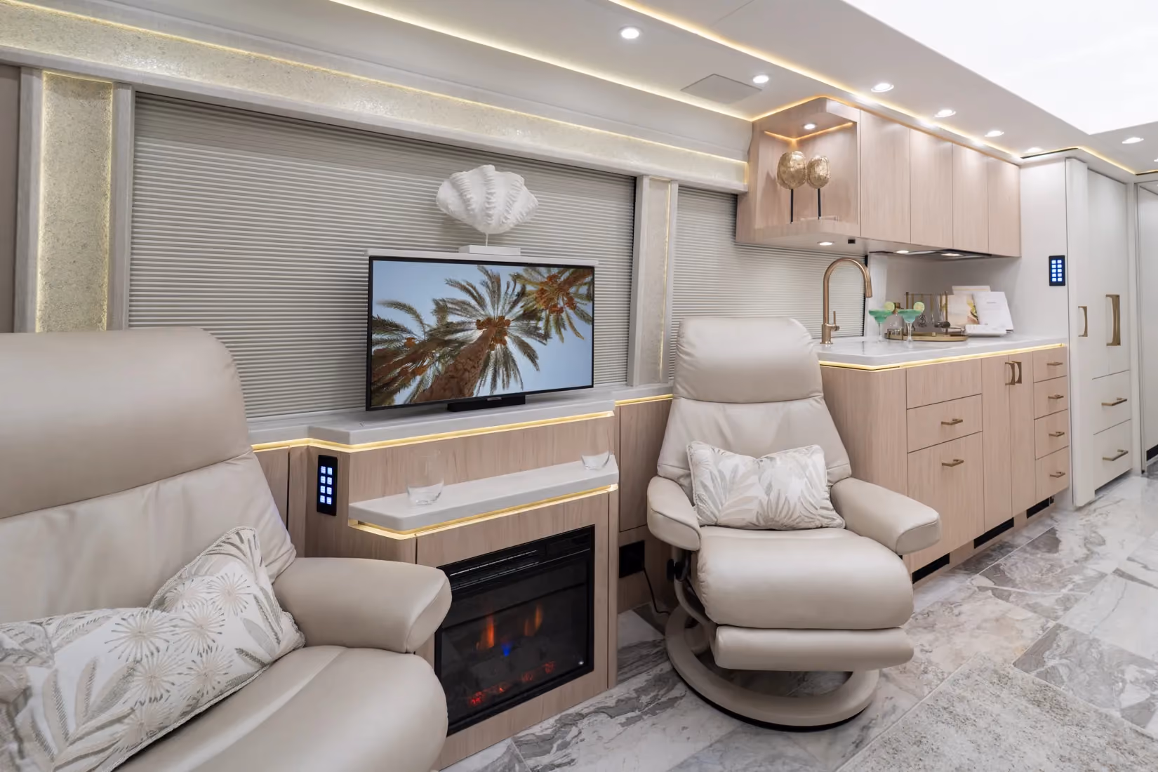 Interior of Marathon Coach #1415