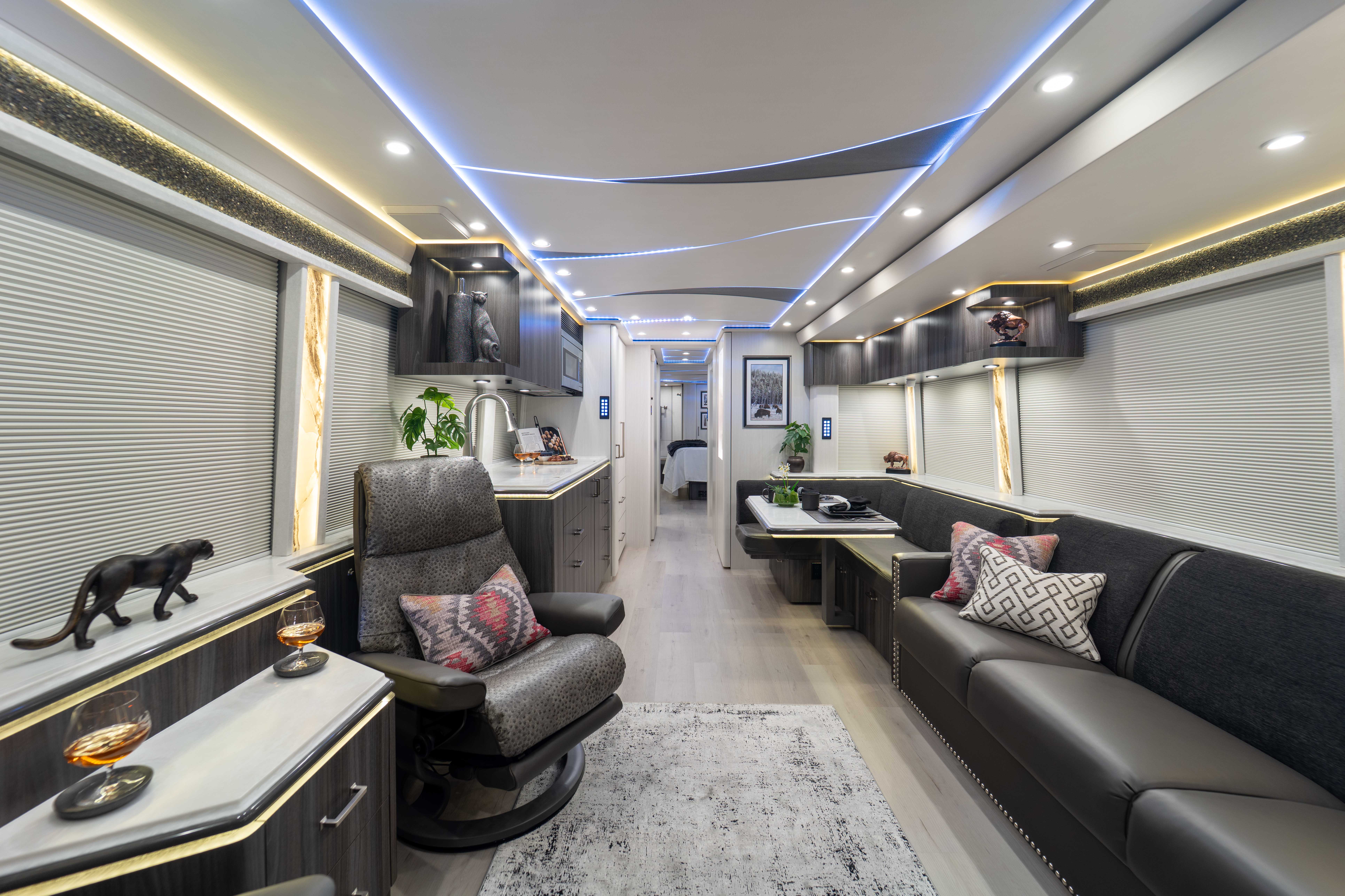 Interior of Marathon Coach #1419