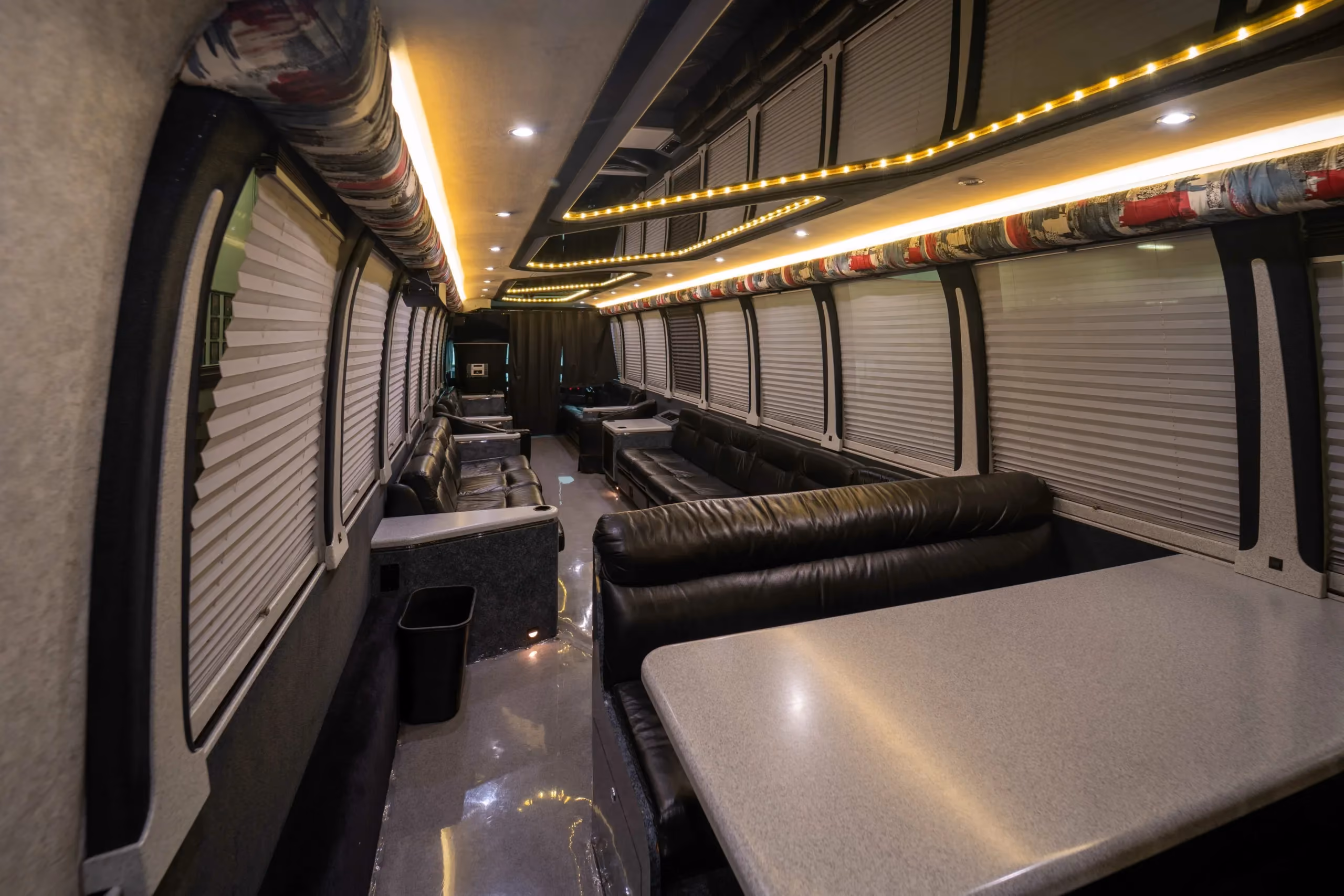 Galley kitchen in Marathon Coach 0359
