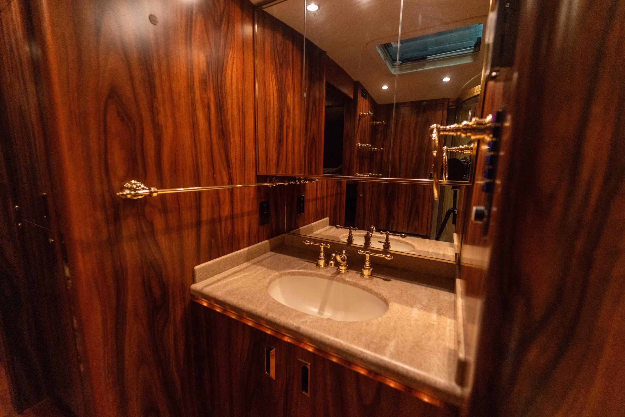 Interior detail of Marathon Coach 0363