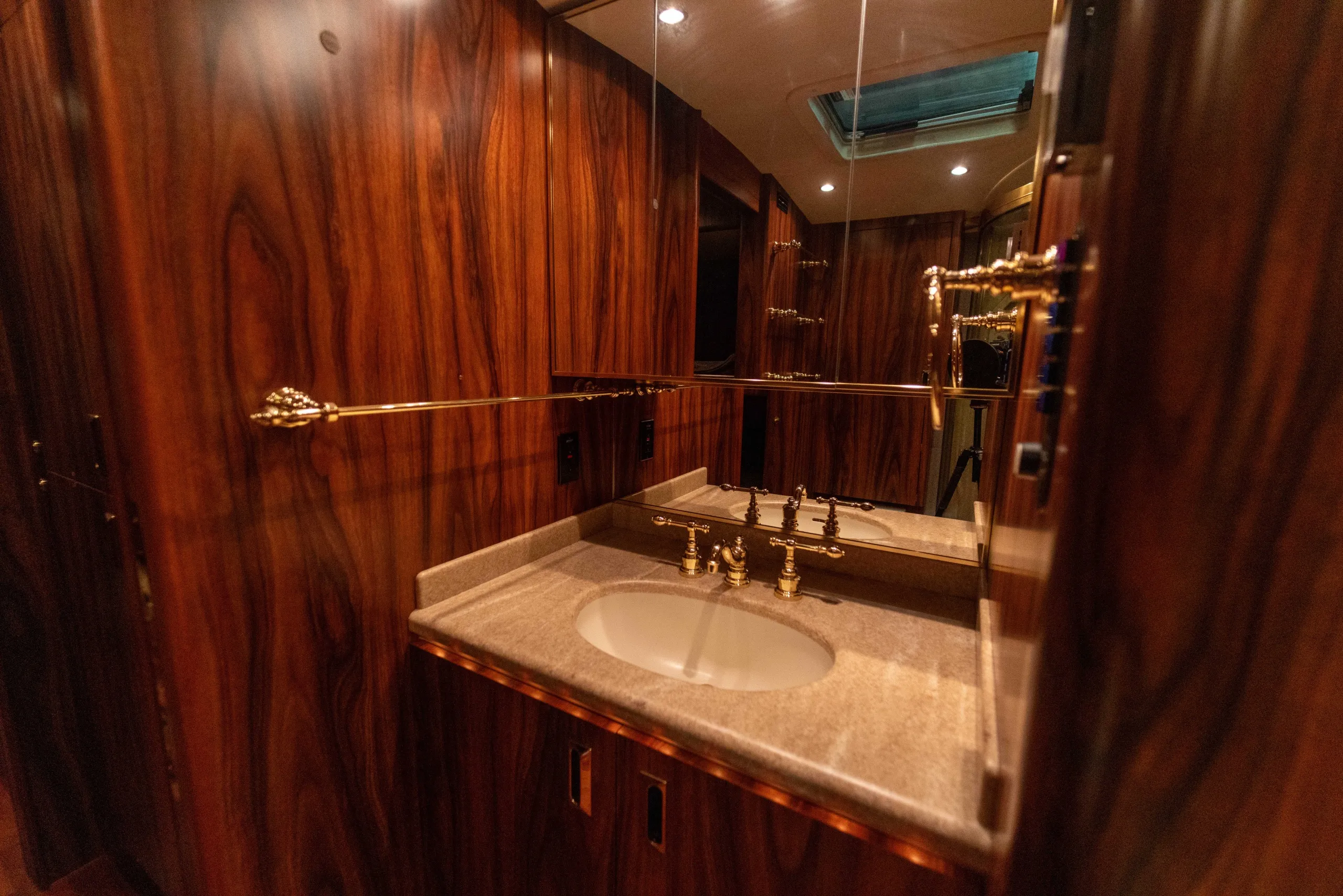 Interior detail of Marathon Coach 0363