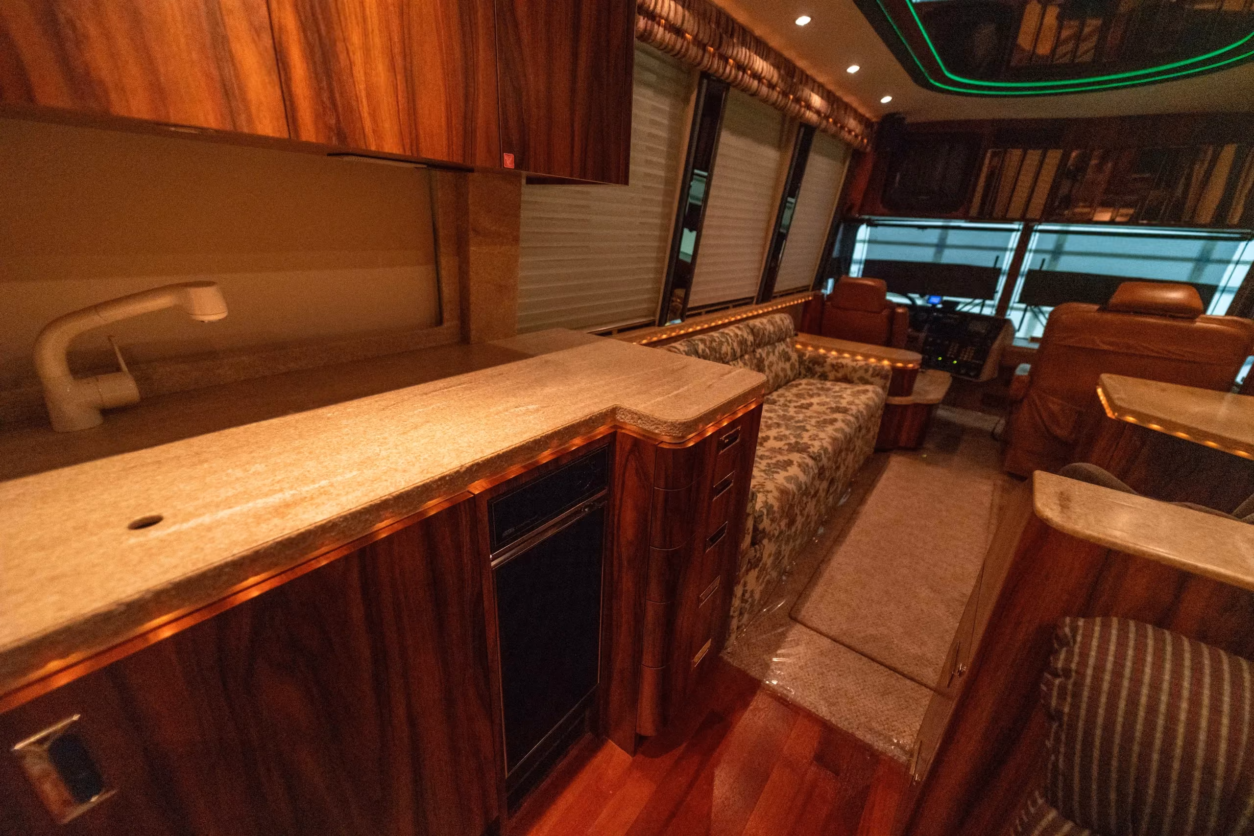 Cabinetry detail in Marathon Coach 0363