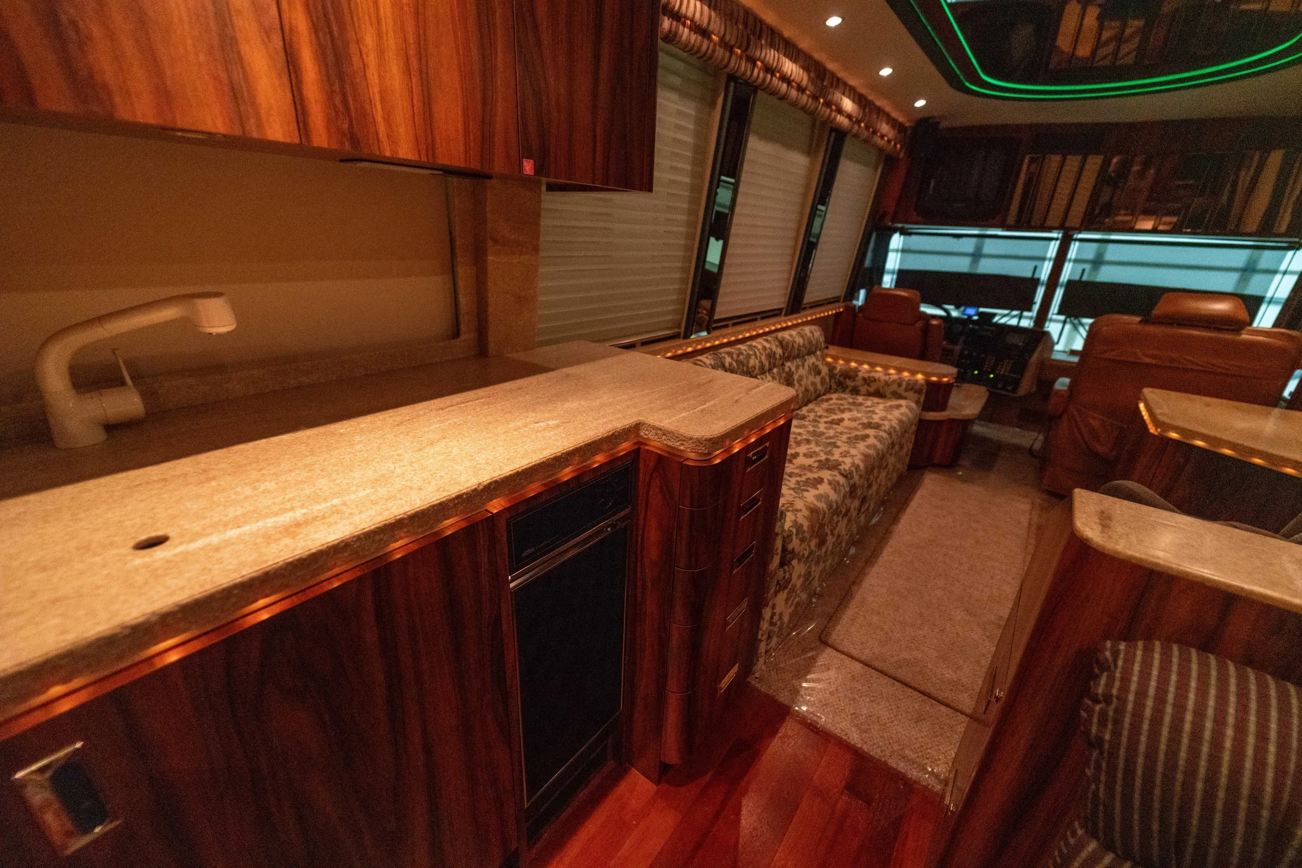 Cabinetry detail in Marathon Coach 0363