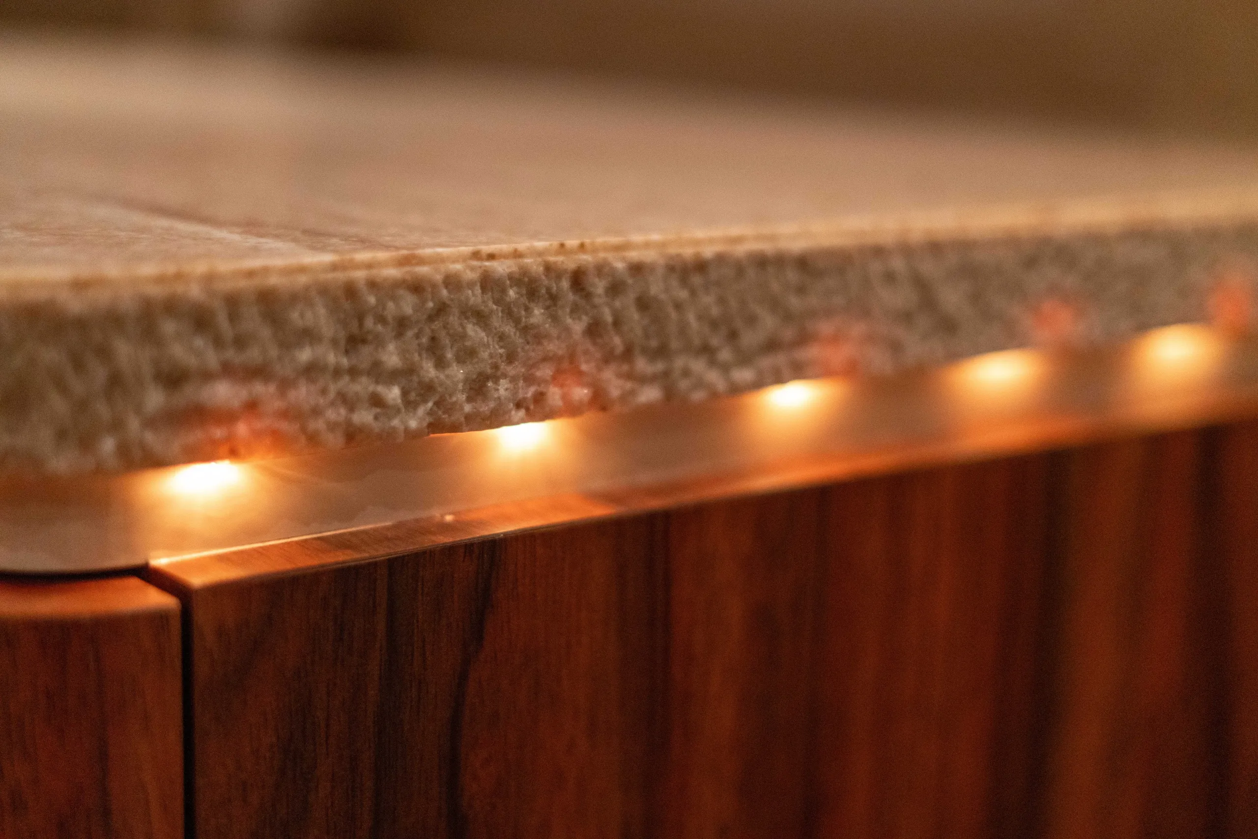Hardware and trim detail in Marathon Coach 0363