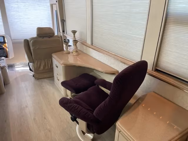 Galley countertop and appliances in Marathon Coach 0705