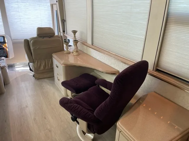 Galley countertop and appliances in Marathon Coach 0705