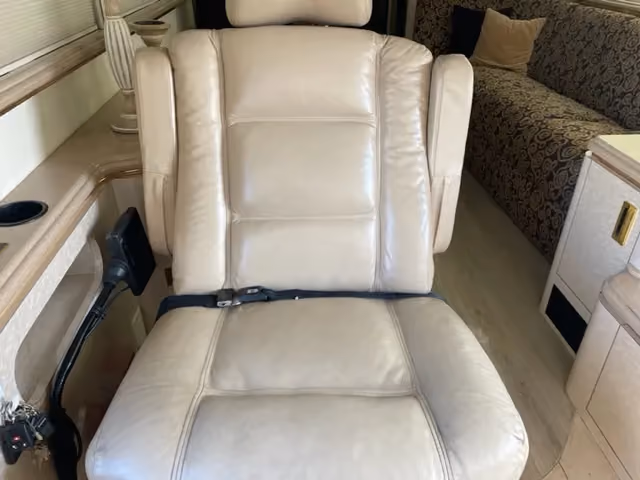 Interior detail of Marathon Coach 0705