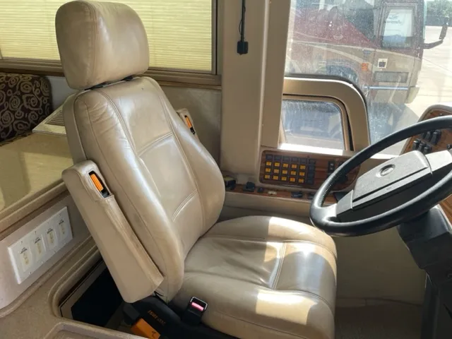 Interior storage in Marathon Coach 0705