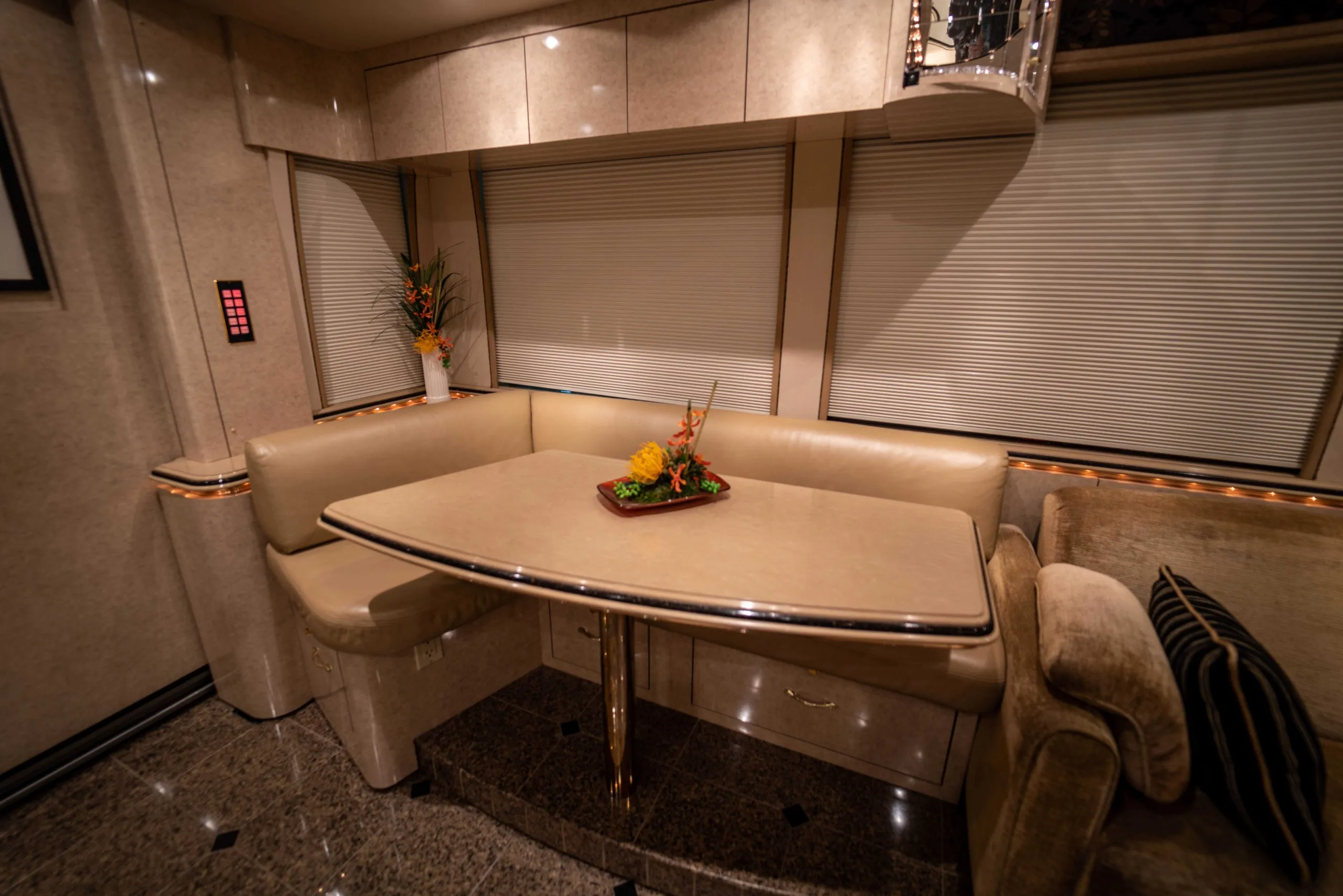 Interior view of Marathon Coach 0826